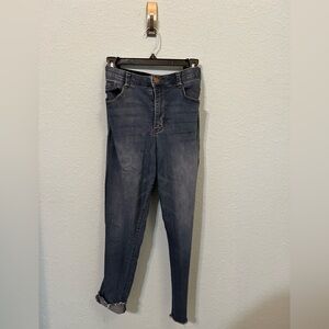 Super comfy jeans (jeggings, really) from Democracy. Cute cuffs rolled or not!